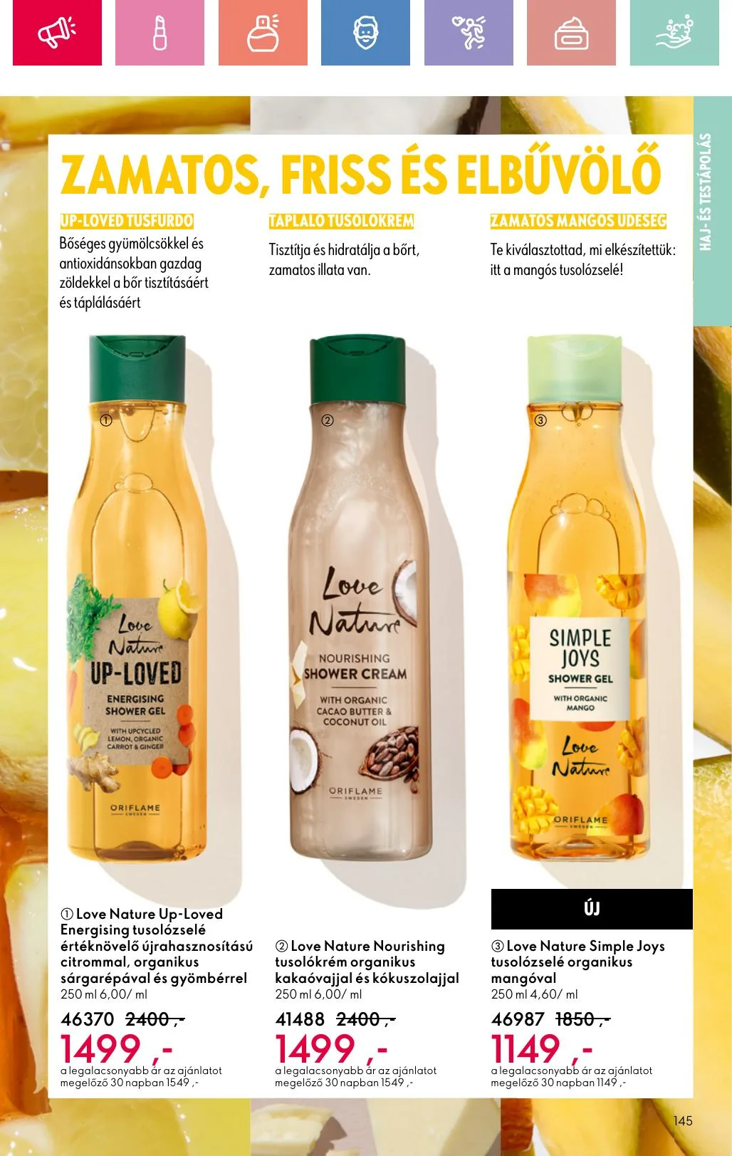 Oriflame akciós újság 07.06–07.26 – 145. oldal
