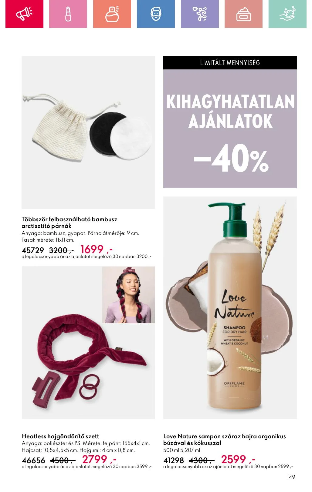 Oriflame akciós újság 07.06–07.26 – 149. oldal