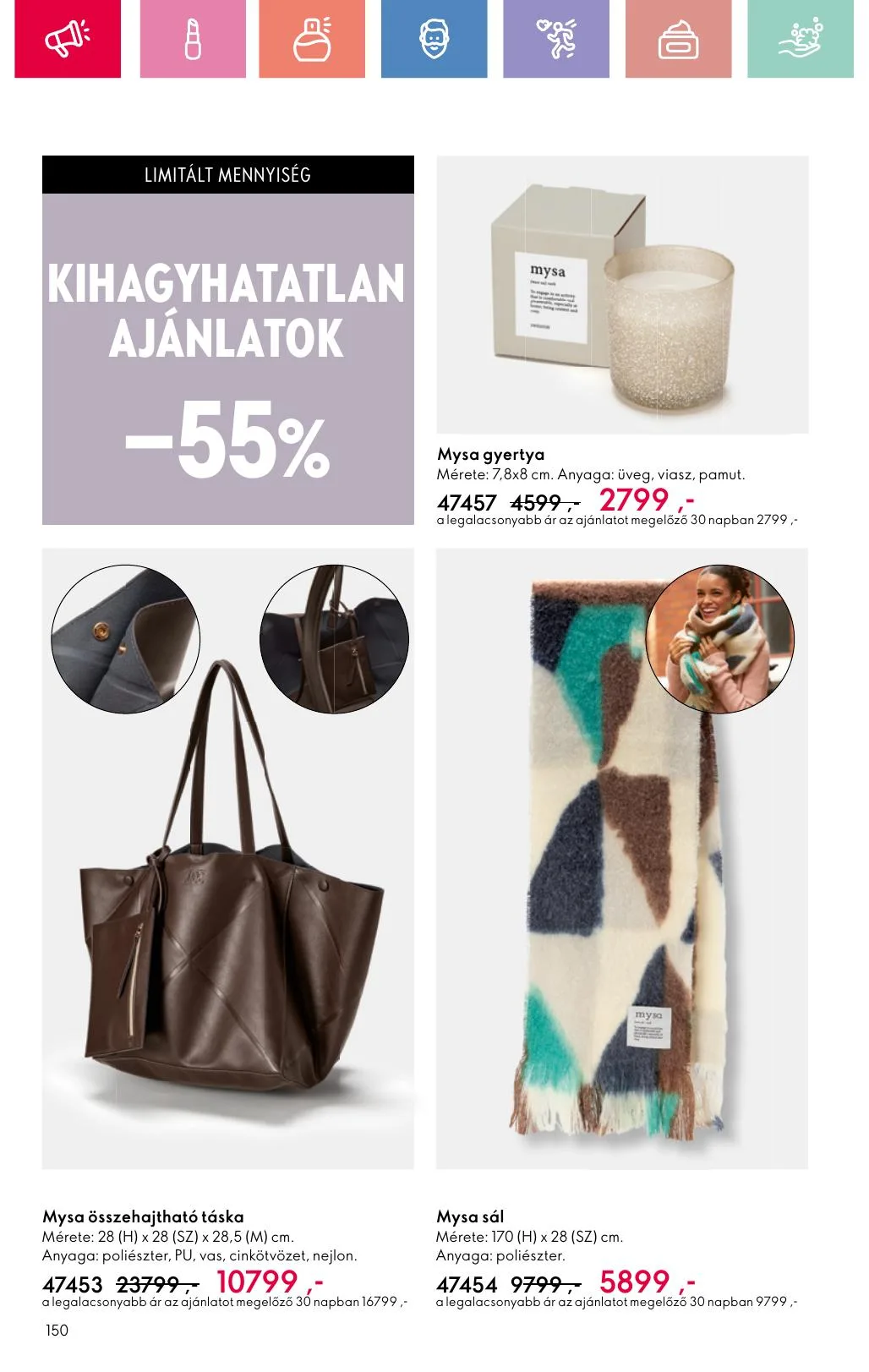 Oriflame akciós újság 07.06–07.26 – 150. oldal