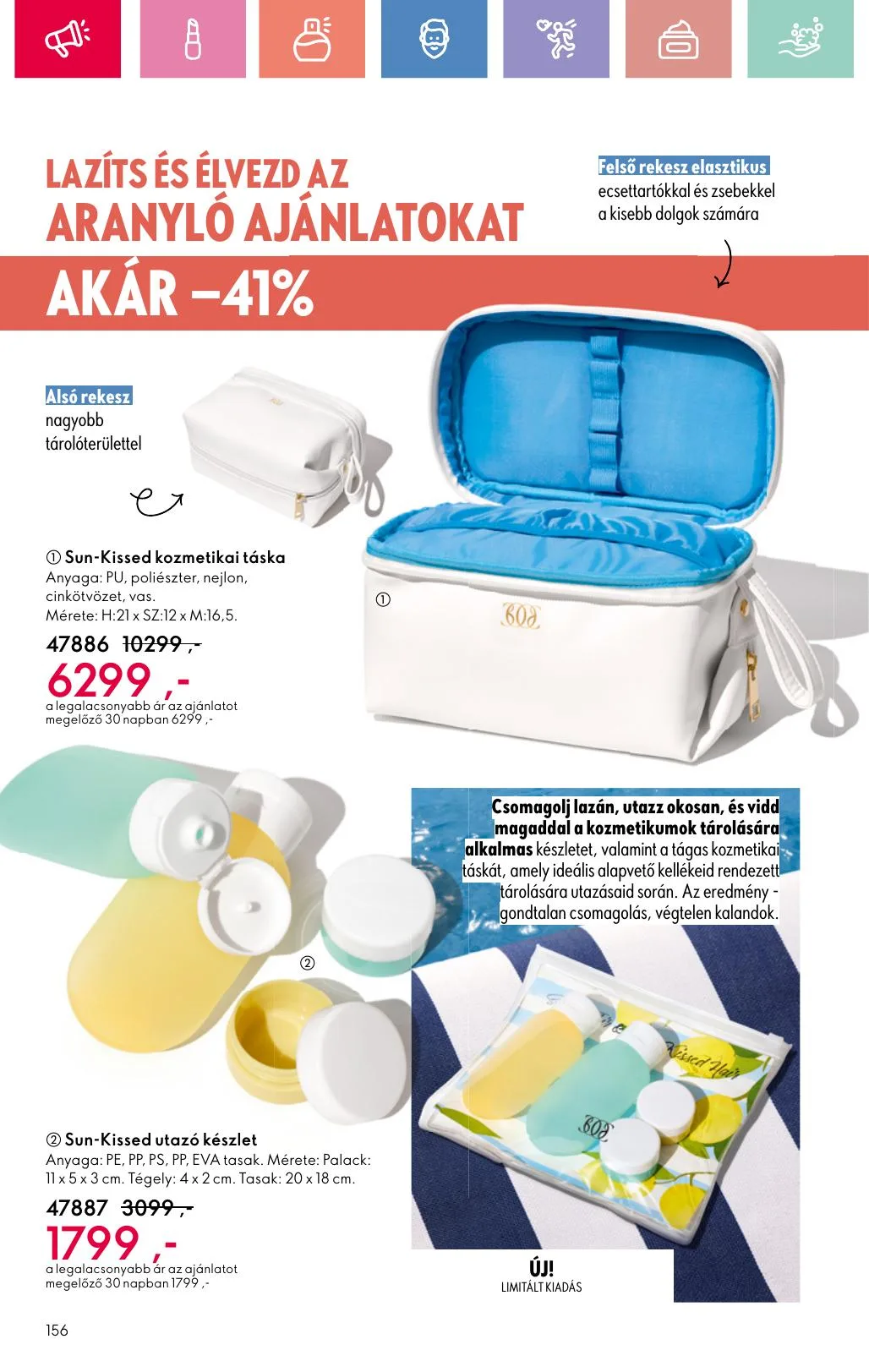 Oriflame akciós újság 07.06–07.26 – 156. oldal