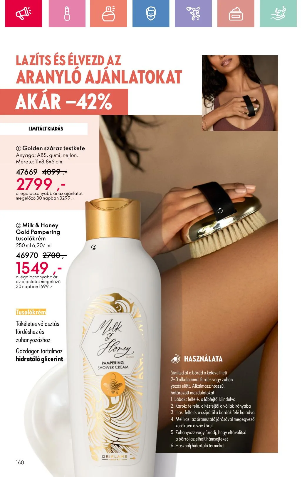 Oriflame akciós újság 07.06–07.26 – 160. oldal