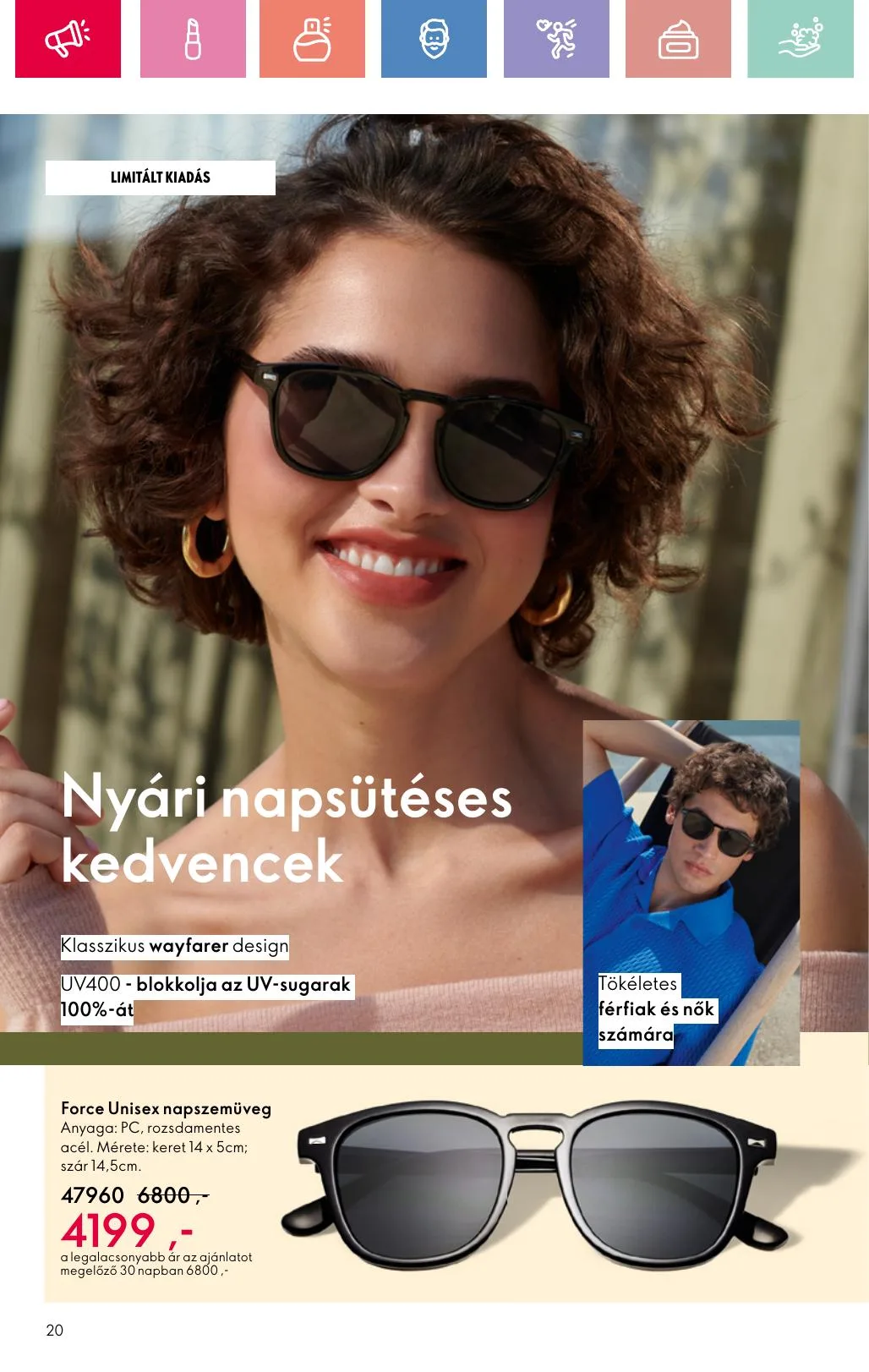 Oriflame akciós újság 07.06–07.26 – 20. oldal