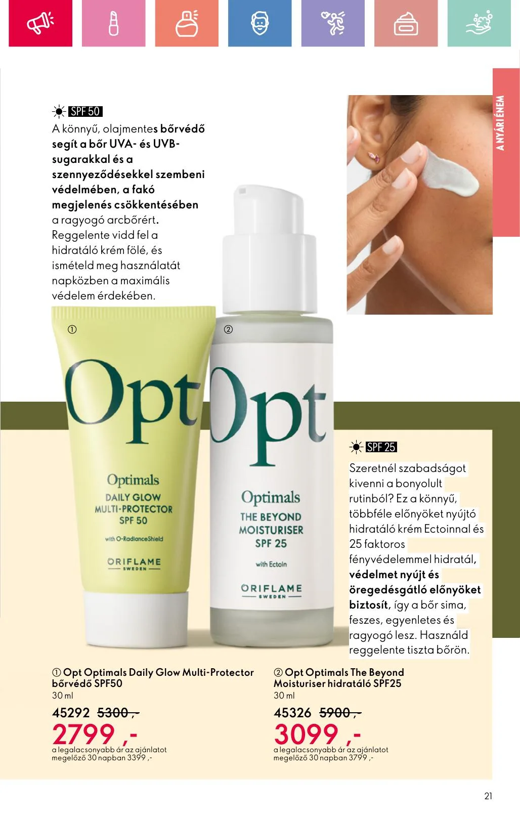 Oriflame akciós újság 07.06–07.26 – 21. oldal