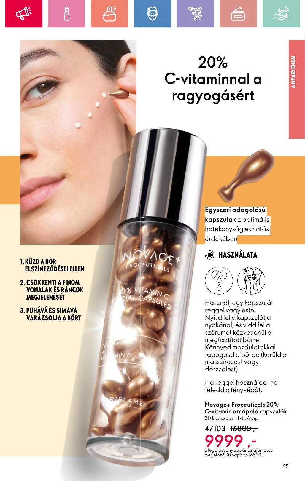 Oriflame akciós újság 07.06–07.26 – 25. oldal