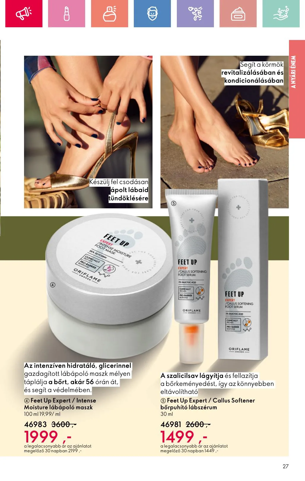 Oriflame akciós újság 07.06–07.26 – 27. oldal