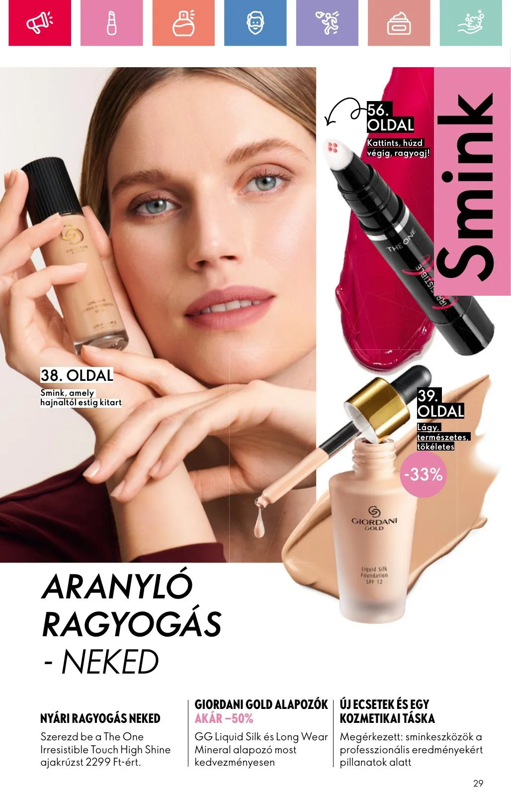 Oriflame akciós újság 07.06–07.26 – 29. oldal