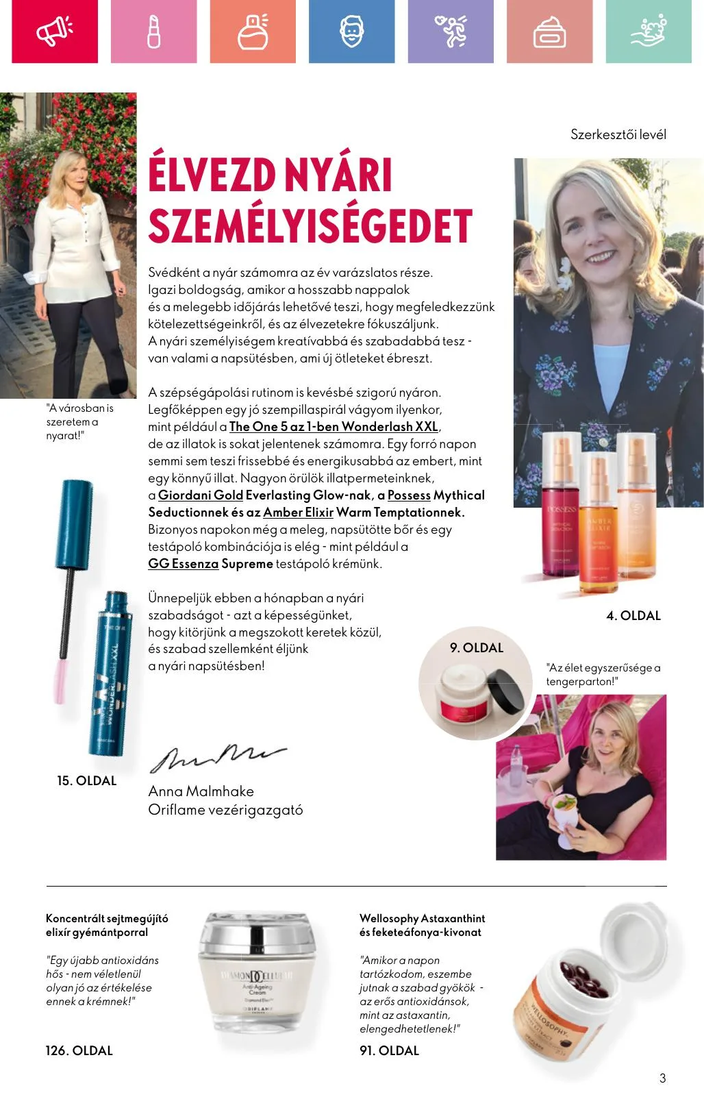 Oriflame akciós újság 07.06–07.26 – 3. oldal