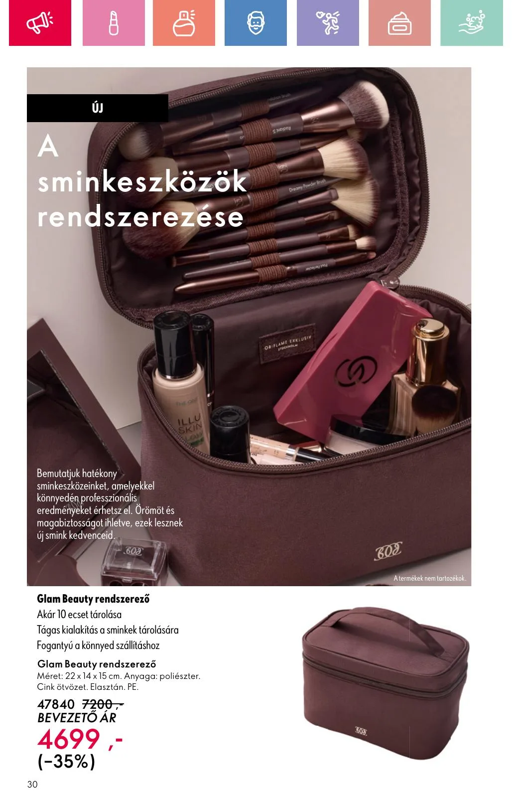 Oriflame akciós újság 07.06–07.26 – 30. oldal
