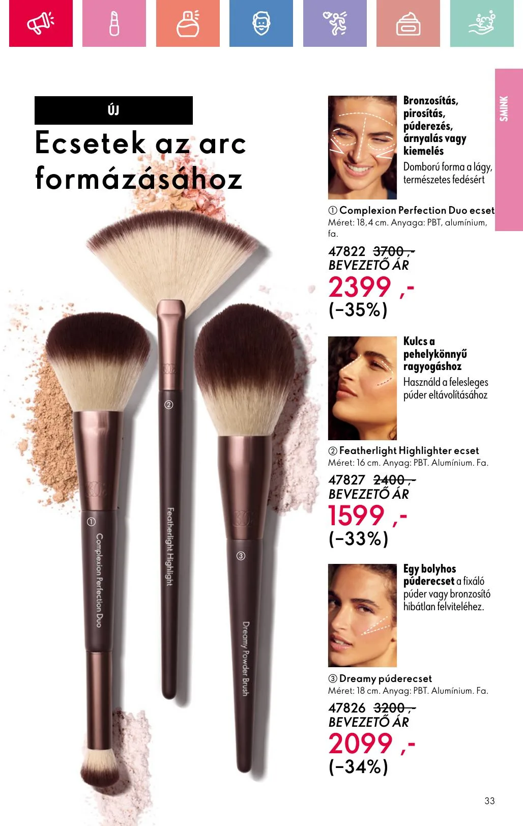 Oriflame akciós újság 07.06–07.26 – 33. oldal