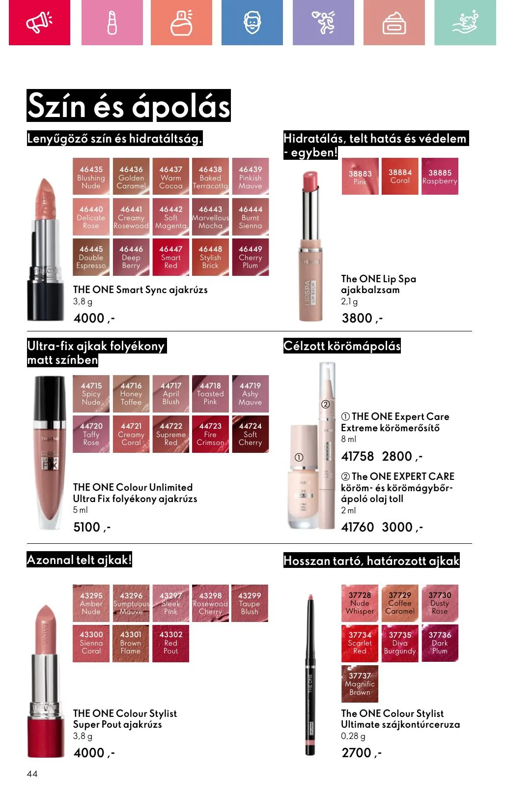 Oriflame akciós újság 07.06–07.26 – 44. oldal