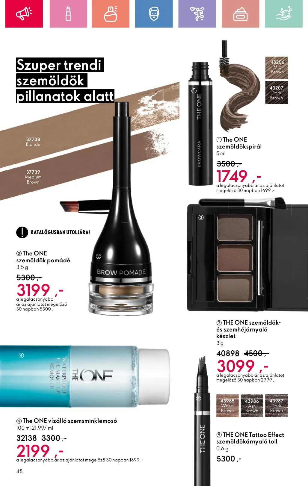 Oriflame akciós újság 07.06–07.26 – 48. oldal