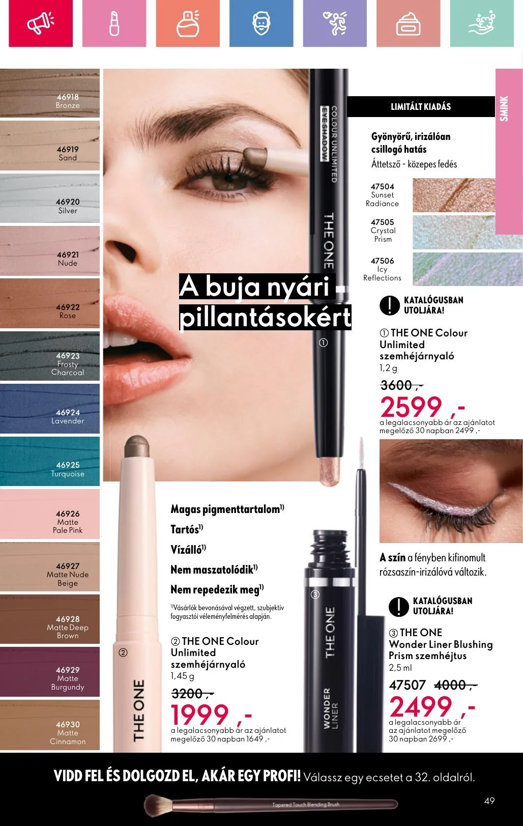 Oriflame akciós újság 07.06–07.26 – 49. oldal