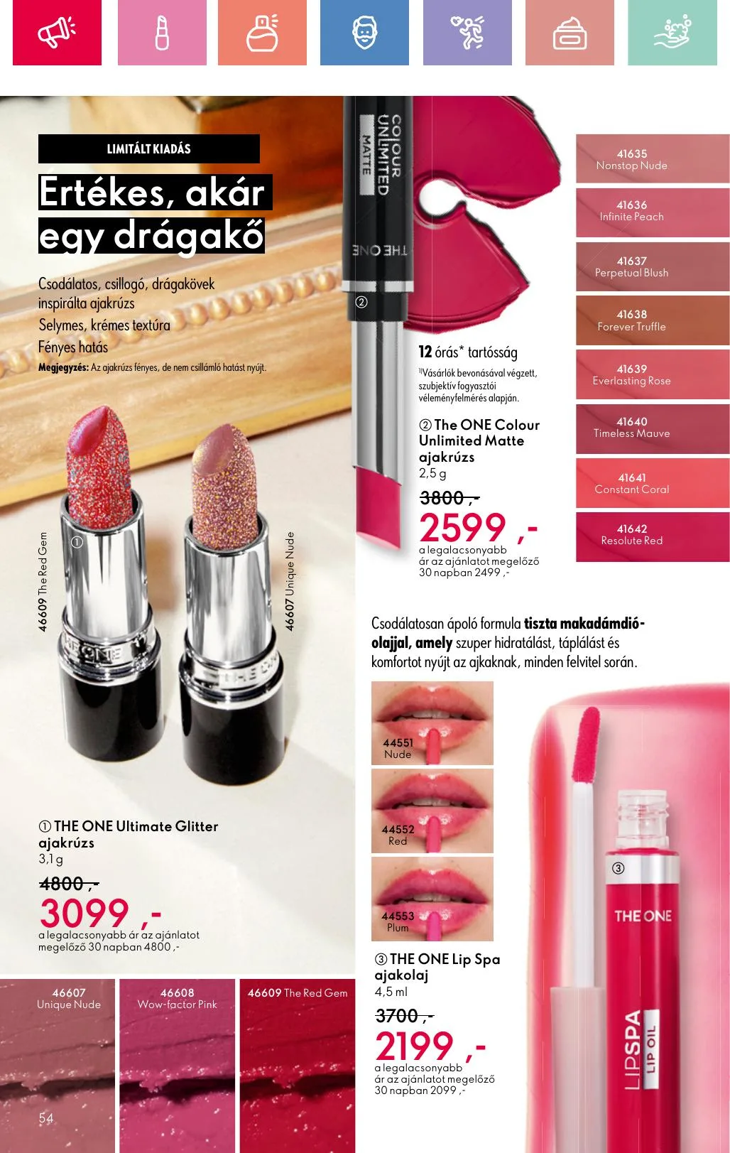 Oriflame akciós újság 07.06–07.26 – 54. oldal