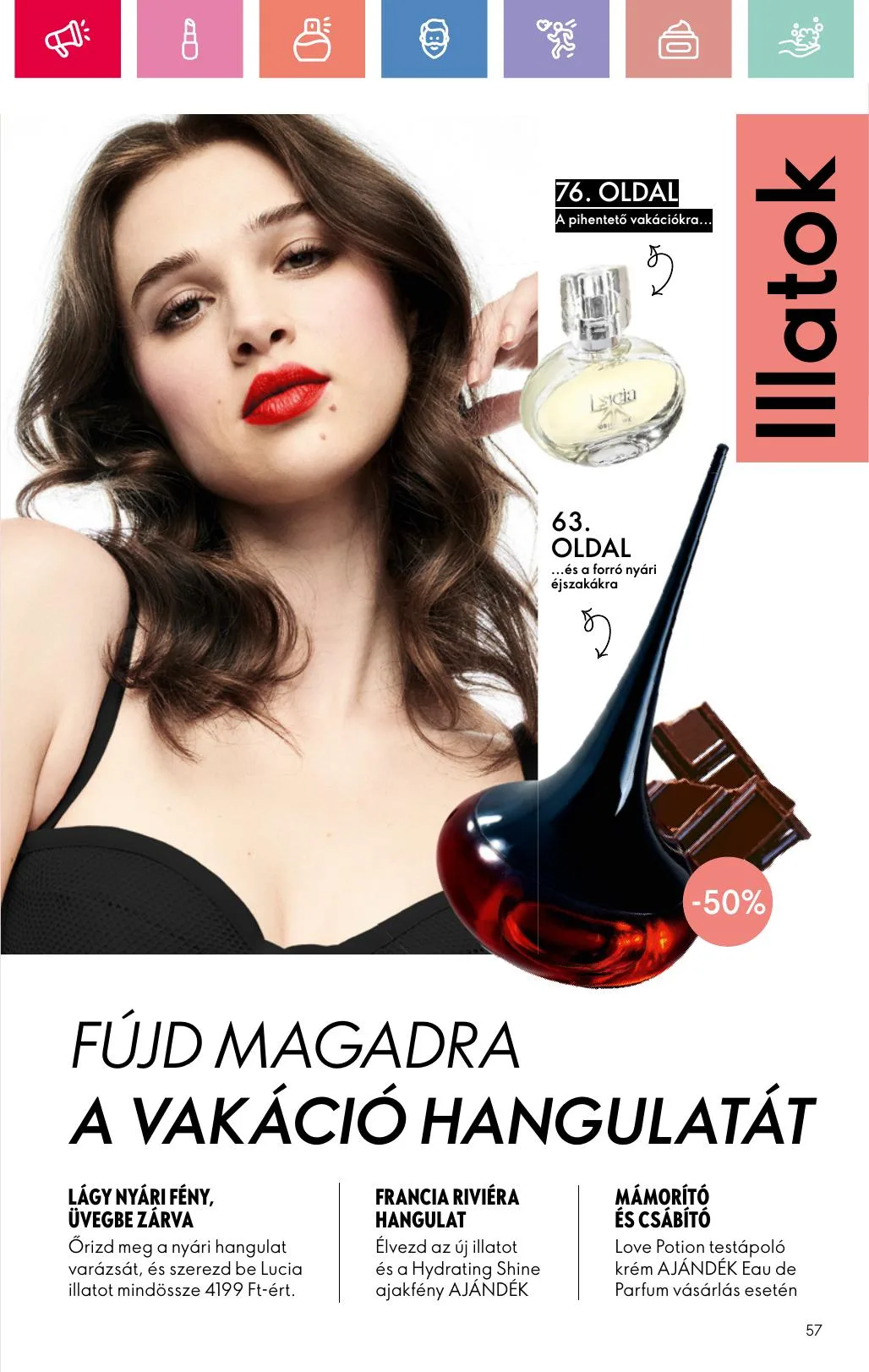 Oriflame akciós újság 07.06–07.26 – 57. oldal