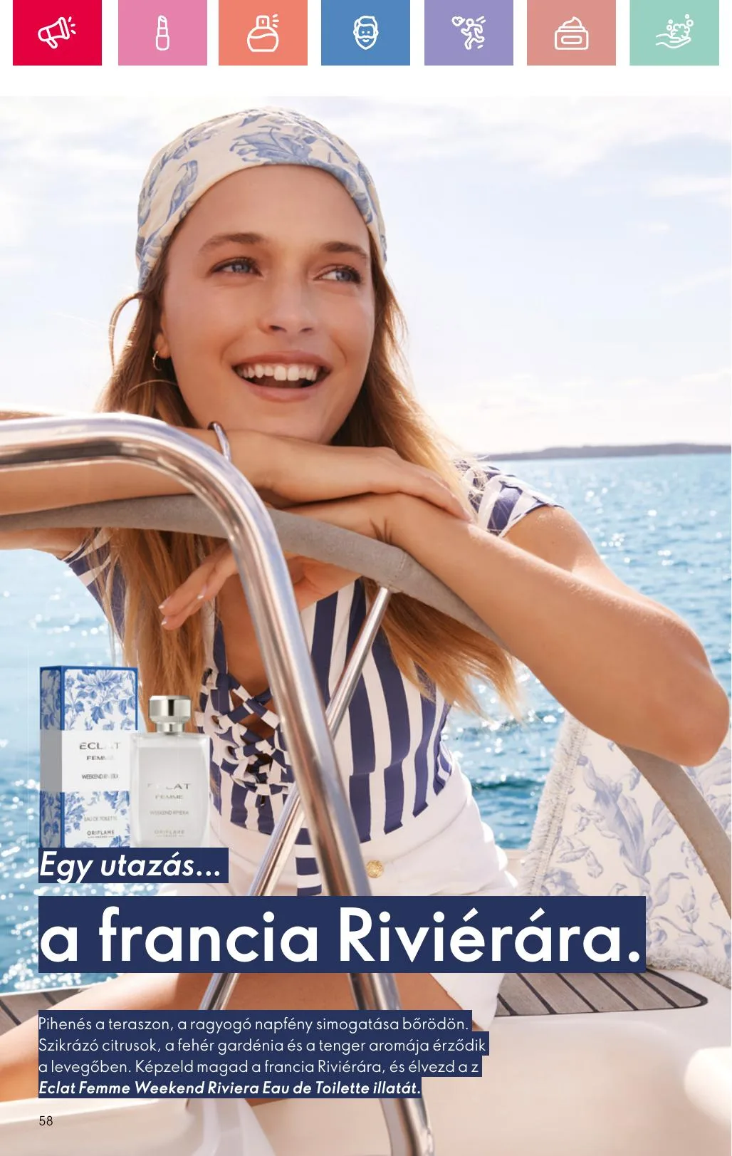 Oriflame akciós újság 07.06–07.26 – 58. oldal