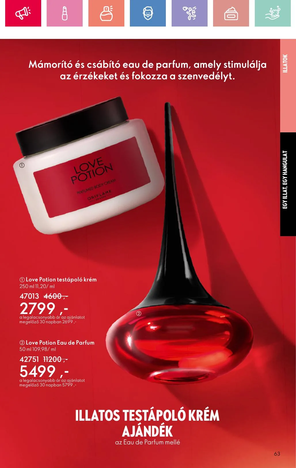 Oriflame akciós újság 07.06–07.26 – 63. oldal