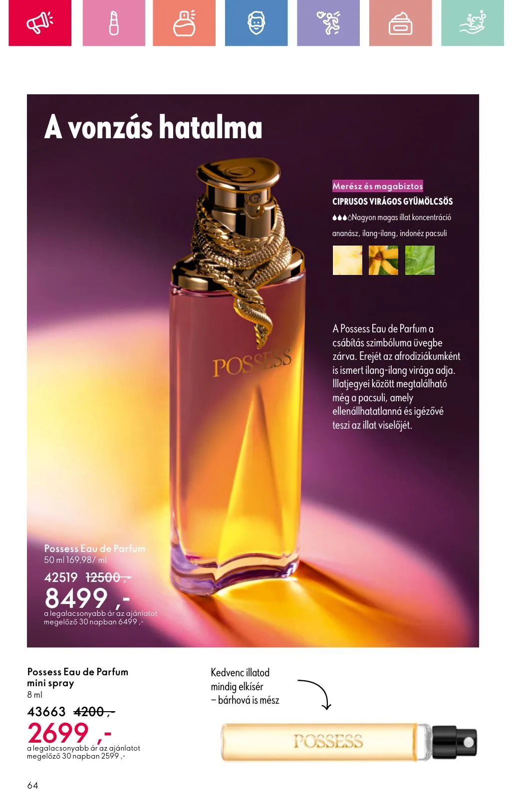 Oriflame akciós újság 07.06–07.26 – 64. oldal