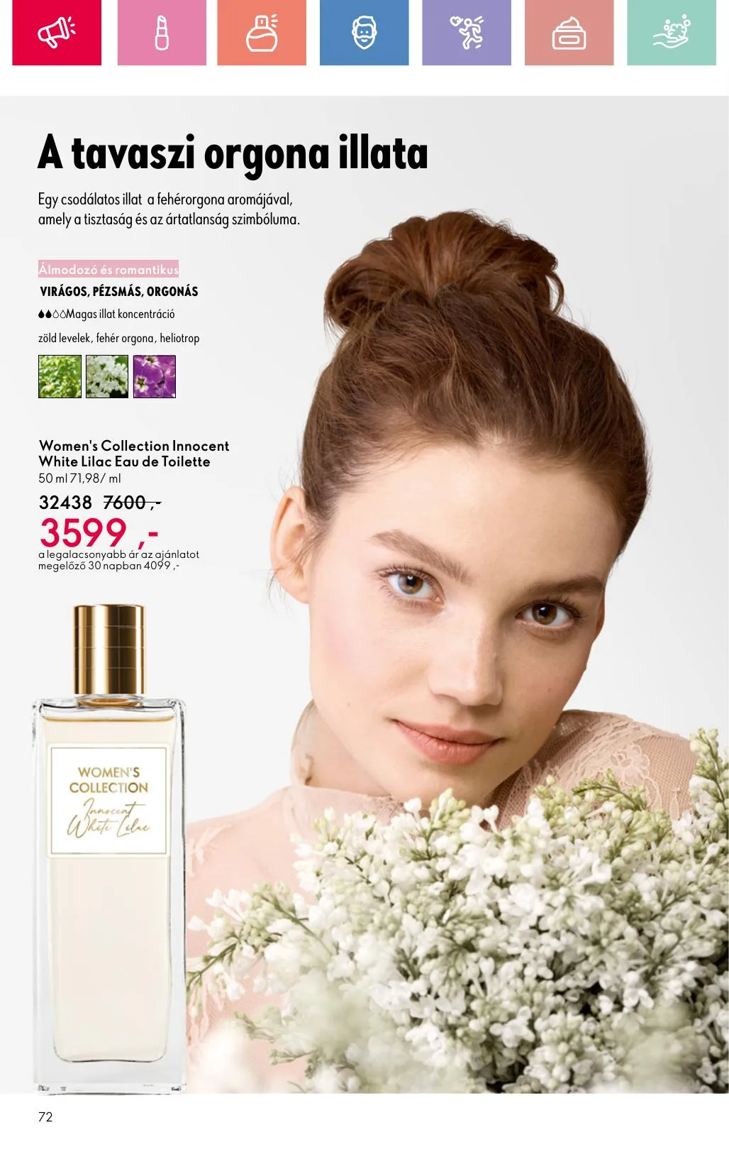Oriflame akciós újság 07.06–07.26 – 72. oldal