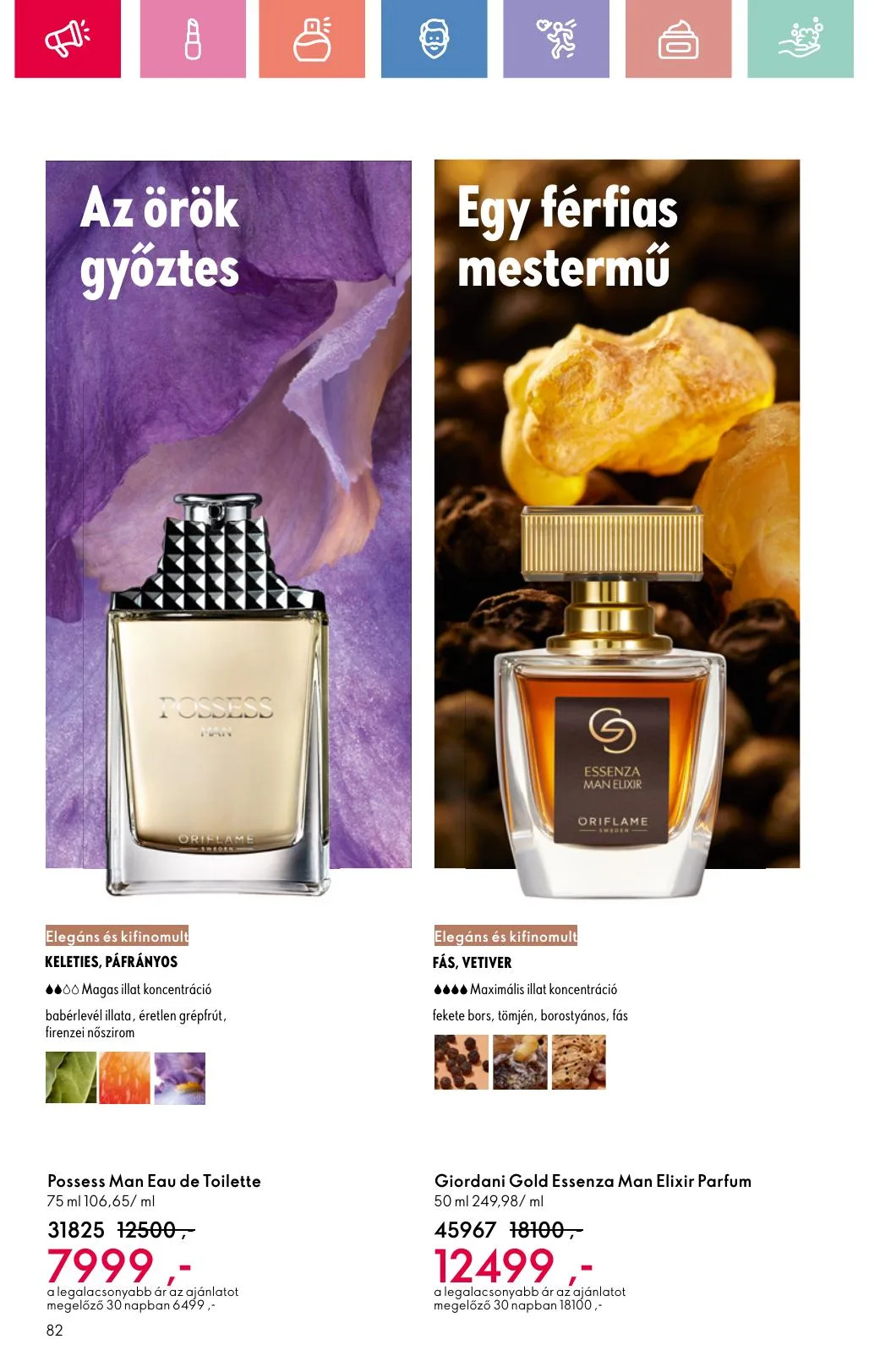 Oriflame akciós újság 07.06–07.26 – 82. oldal