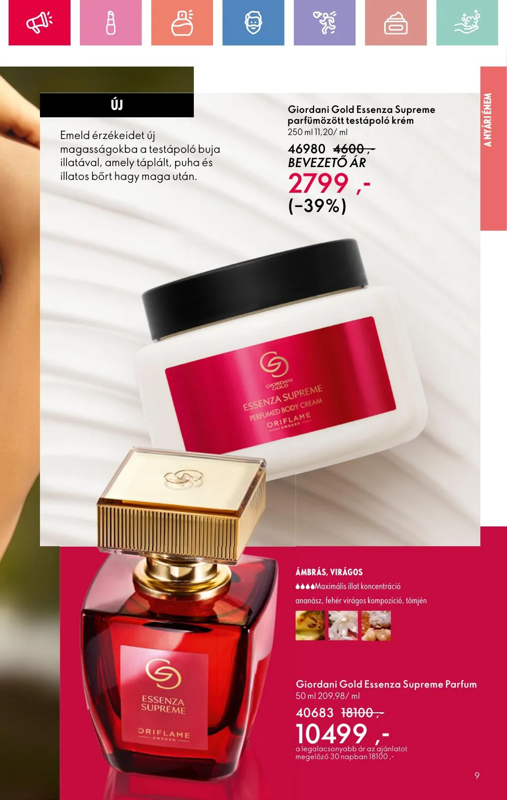 Oriflame akciós újság 07.06–07.26 – 9. oldal