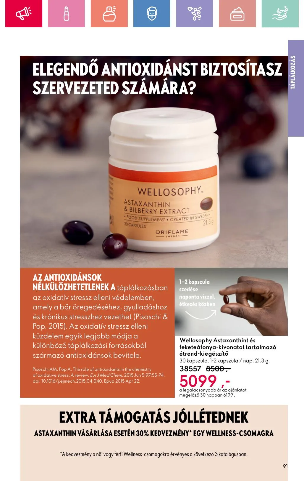 Oriflame akciós újság 07.06–07.26 – 91. oldal