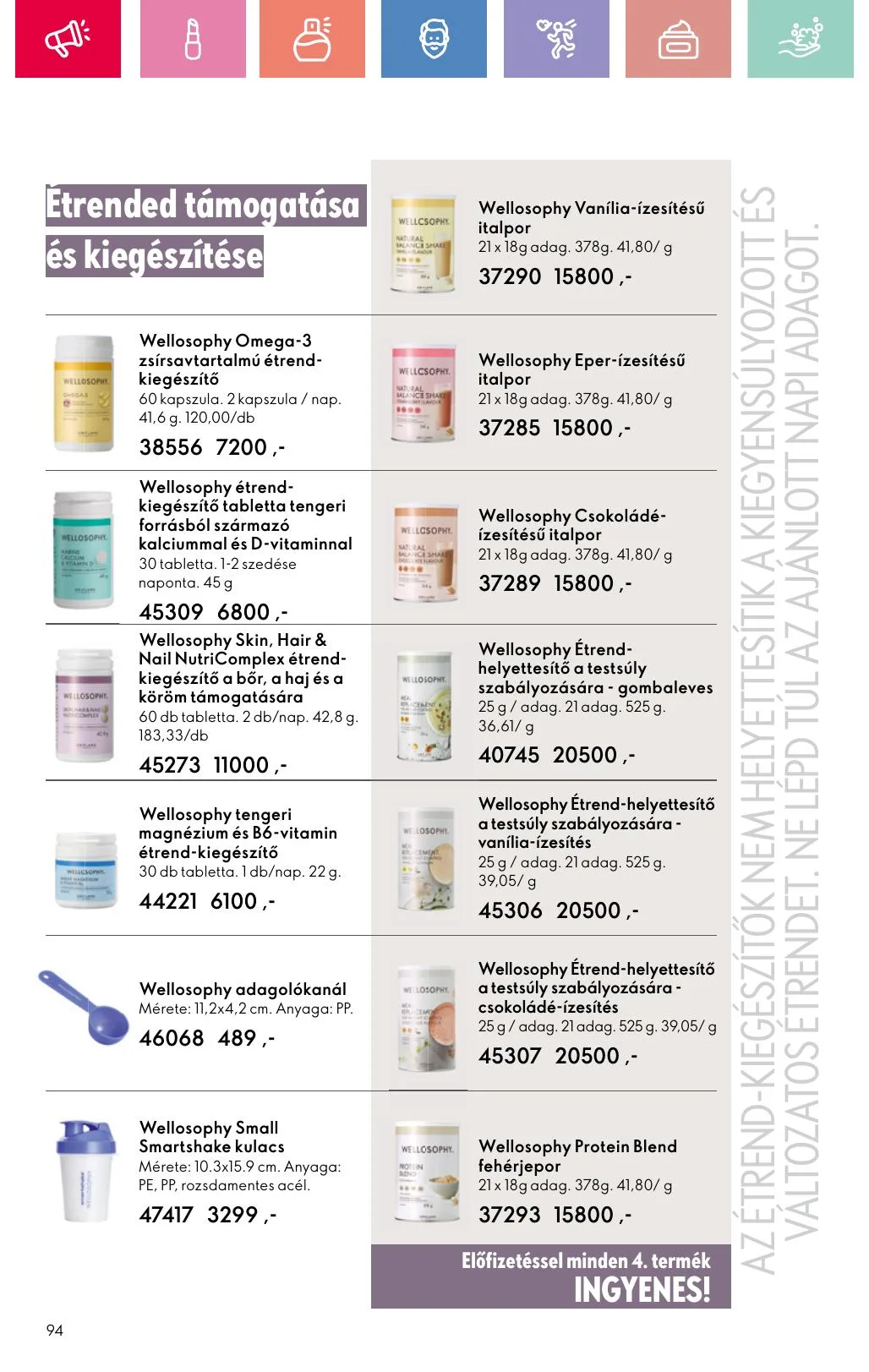 Oriflame akciós újság 07.06–07.26 – 94. oldal