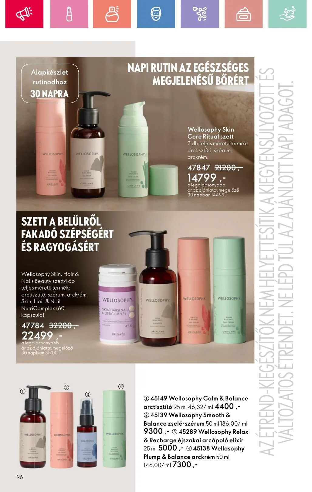 Oriflame akciós újság 07.06–07.26 – 96. oldal