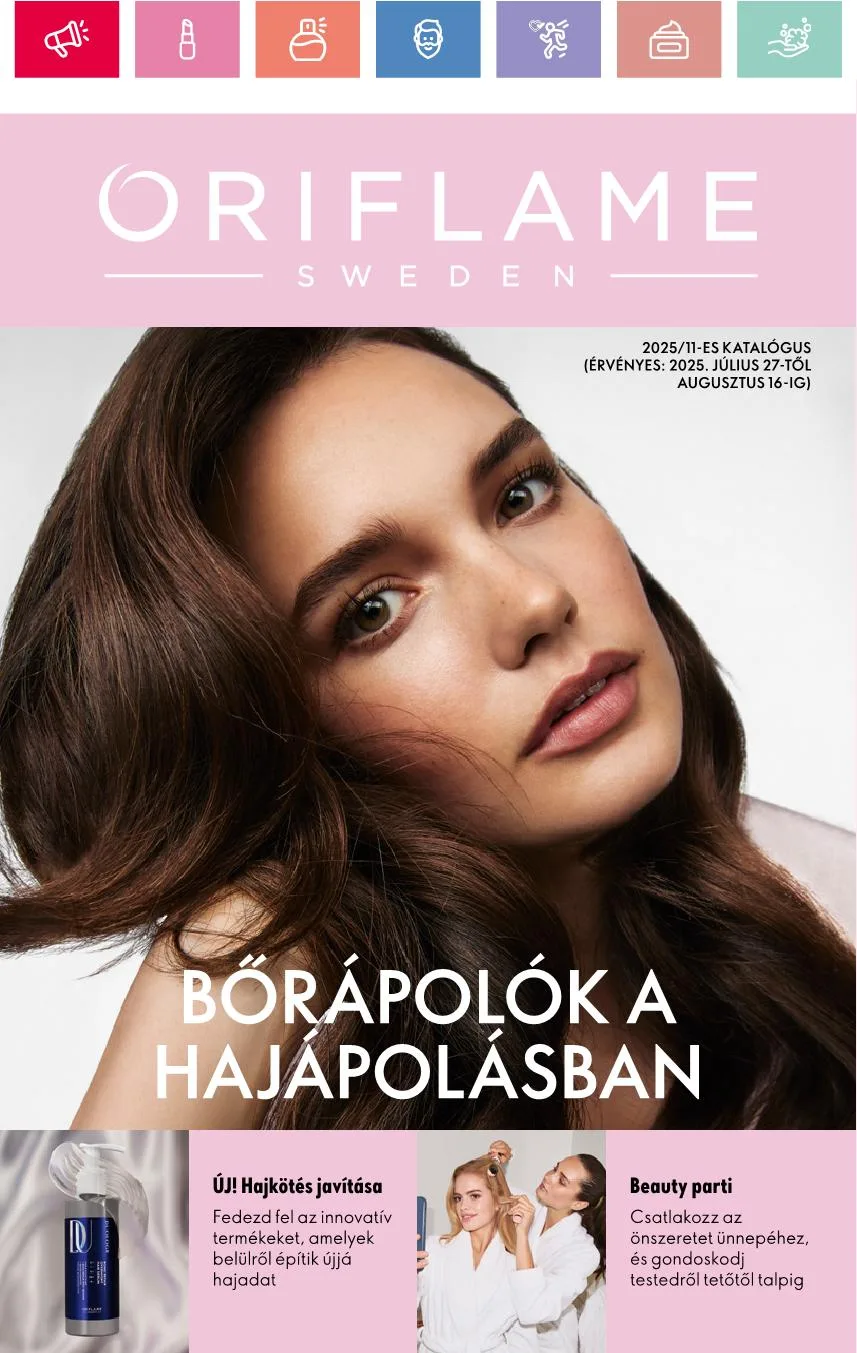Oriflame akciós újság 07.27–08.16