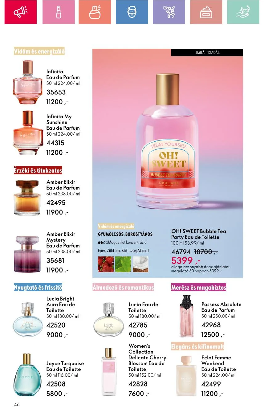 Oriflame akciós újság 07.27–08.16 – 106. oldal