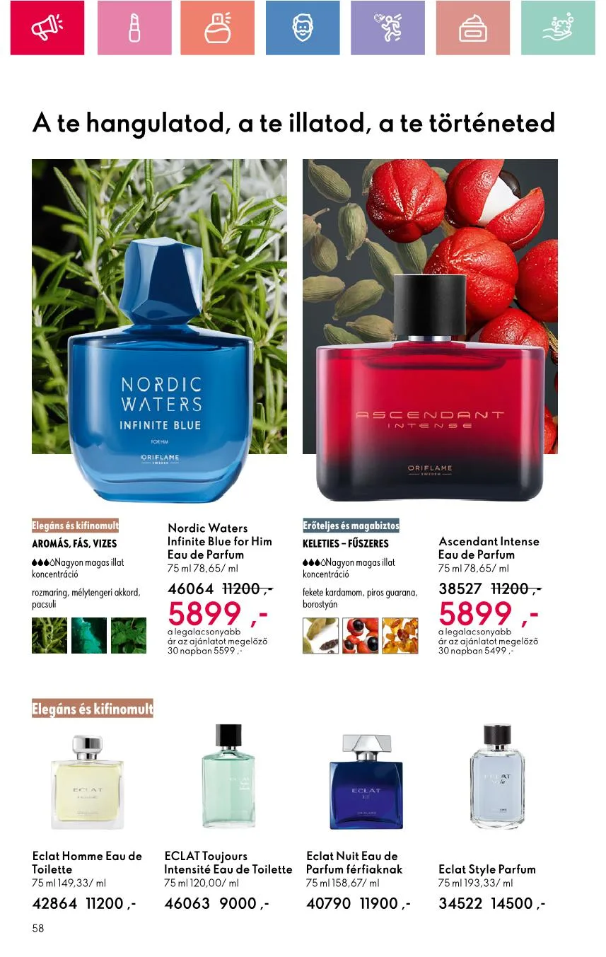 Oriflame akciós újság 07.27–08.16 – 119. oldal