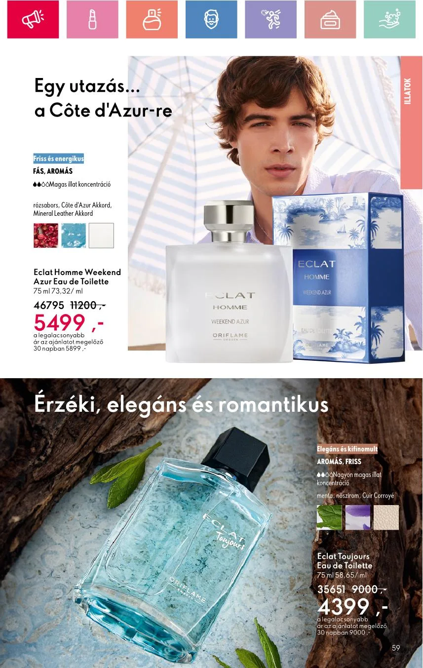 Oriflame akciós újság 07.27–08.16 – 120. oldal