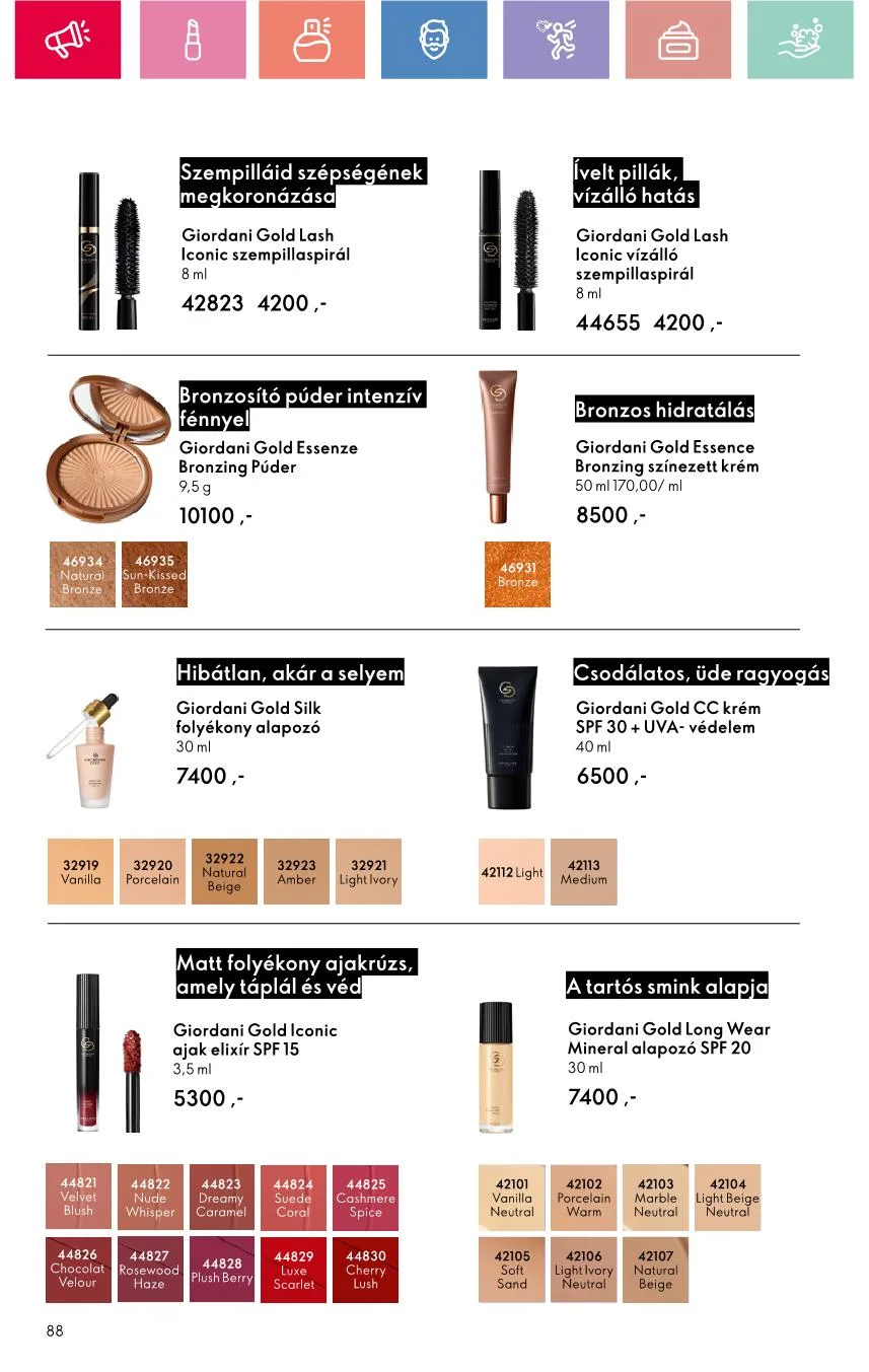 Oriflame akciós újság 07.27–08.16 – 152. oldal