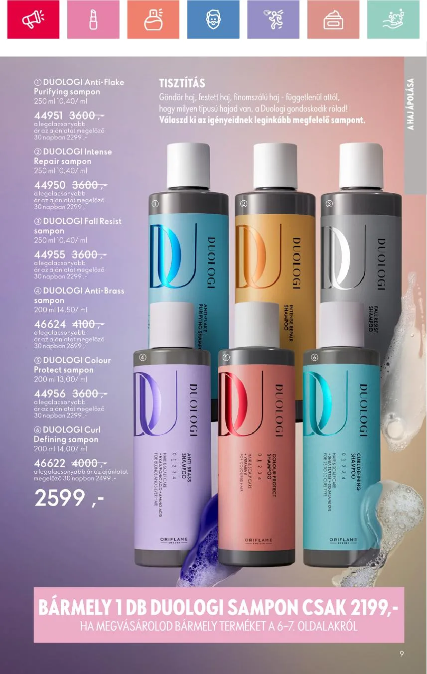 Oriflame akciós újság 07.27–08.16 – 154. oldal