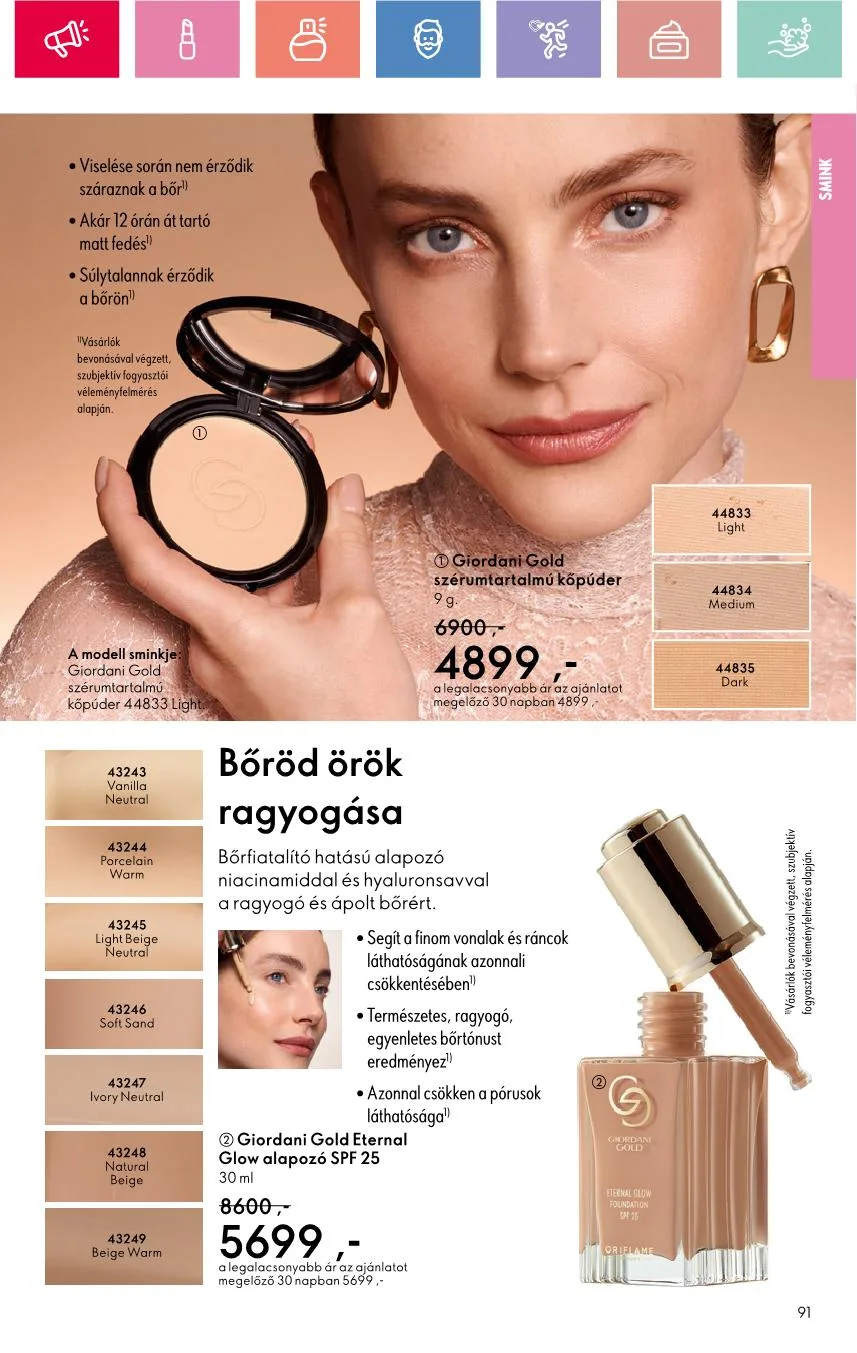 Oriflame akciós újság 07.27–08.16 – 156. oldal