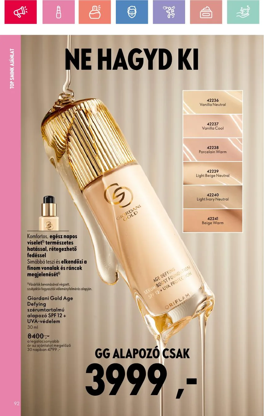 Oriflame akciós újság 07.27–08.16 – 157. oldal