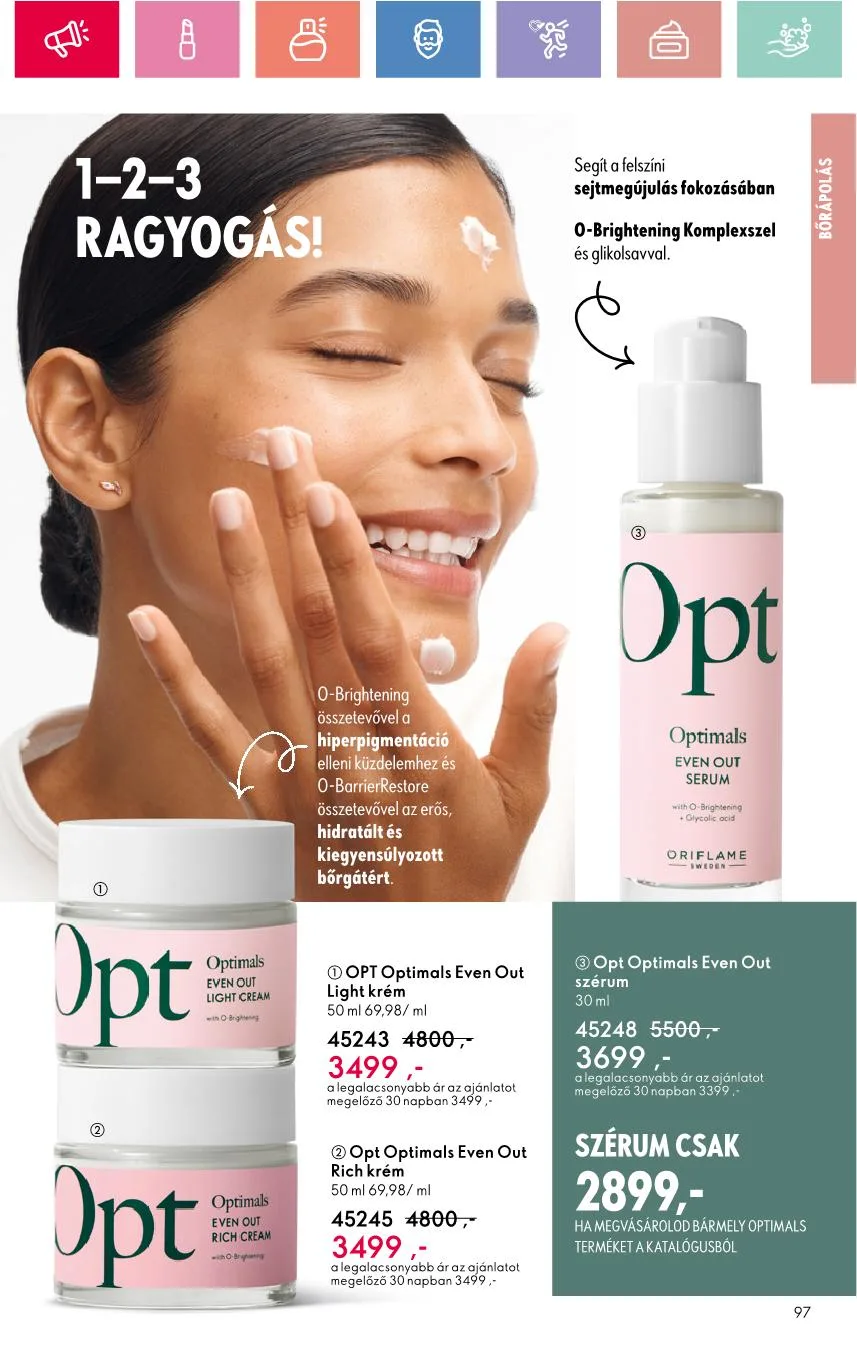 Oriflame akciós újság 07.27–08.16 – 162. oldal
