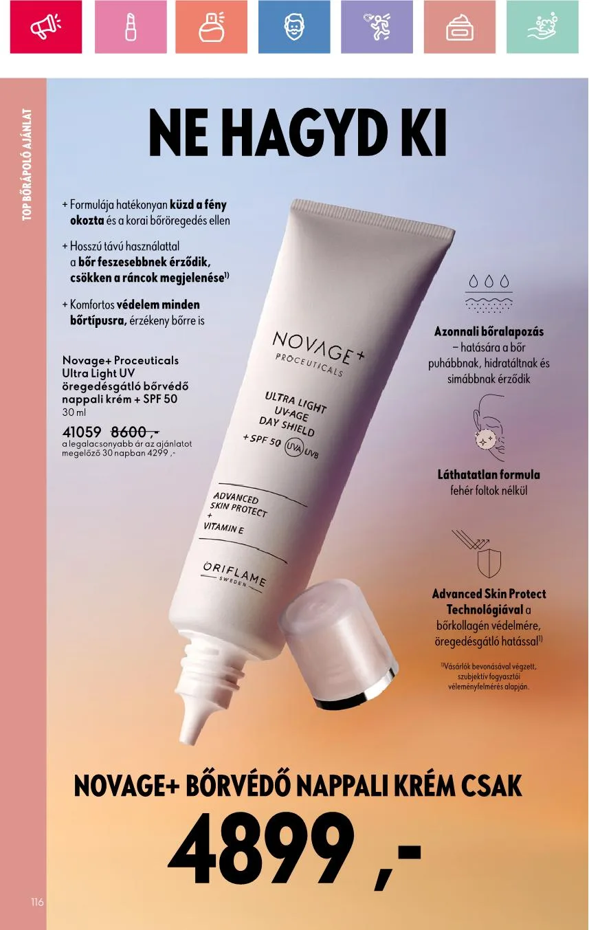 Oriflame akciós újság 07.27–08.16 – 20. oldal