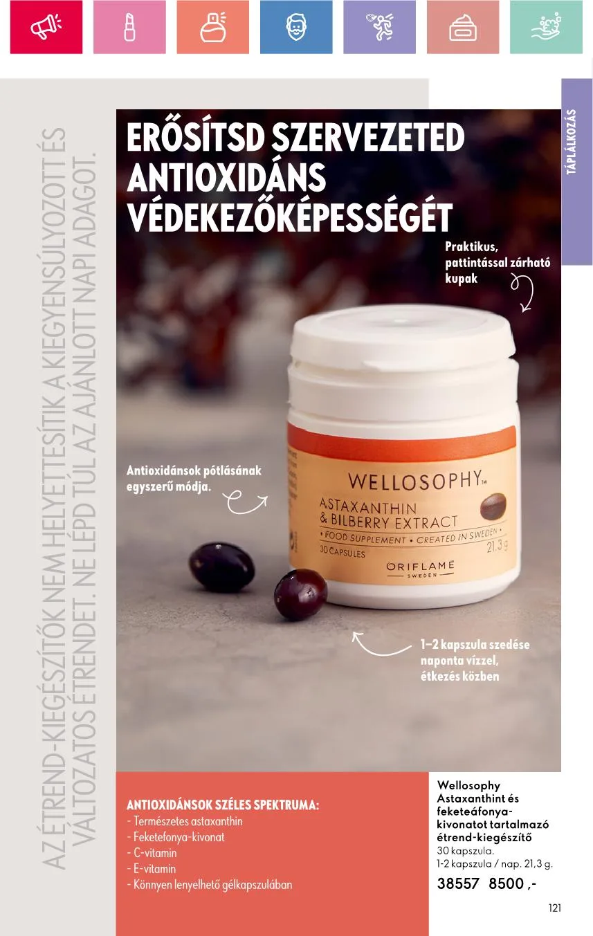 Oriflame akciós újság 07.27–08.16 – 26. oldal