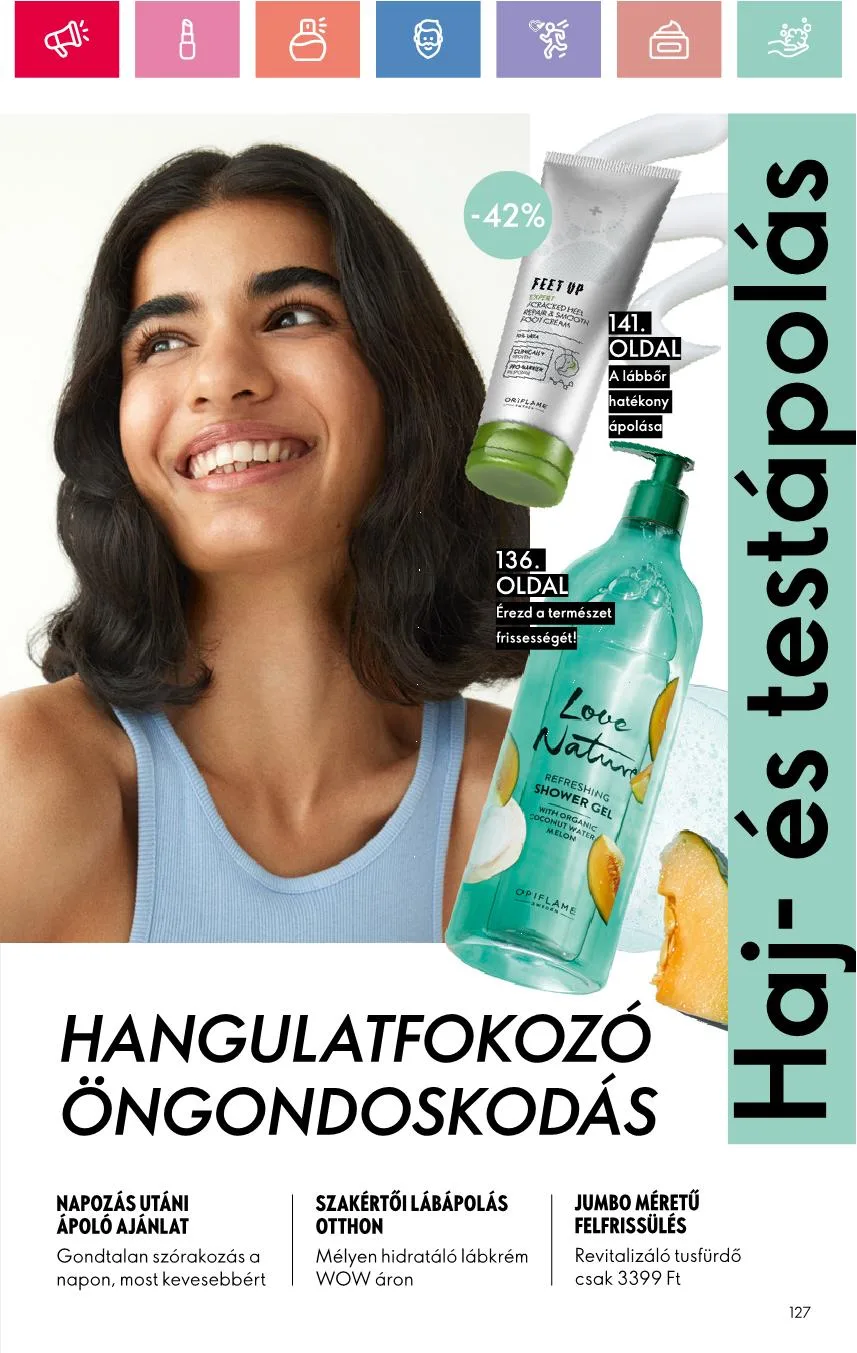 Oriflame akciós újság 07.27–08.16 – 32. oldal