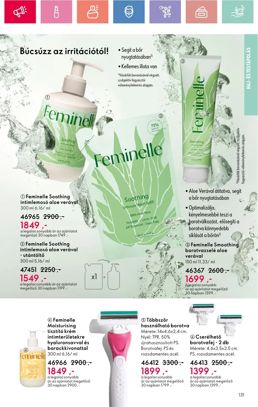 Oriflame akciós újság 07.27–08.16 – 37. oldal