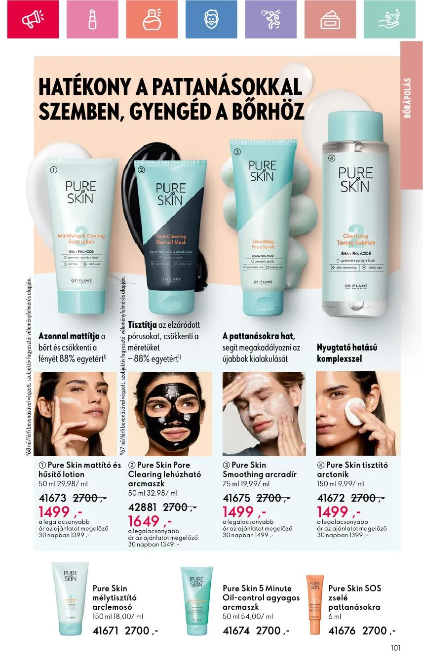 Oriflame akciós újság 07.27–08.16 – 4. oldal