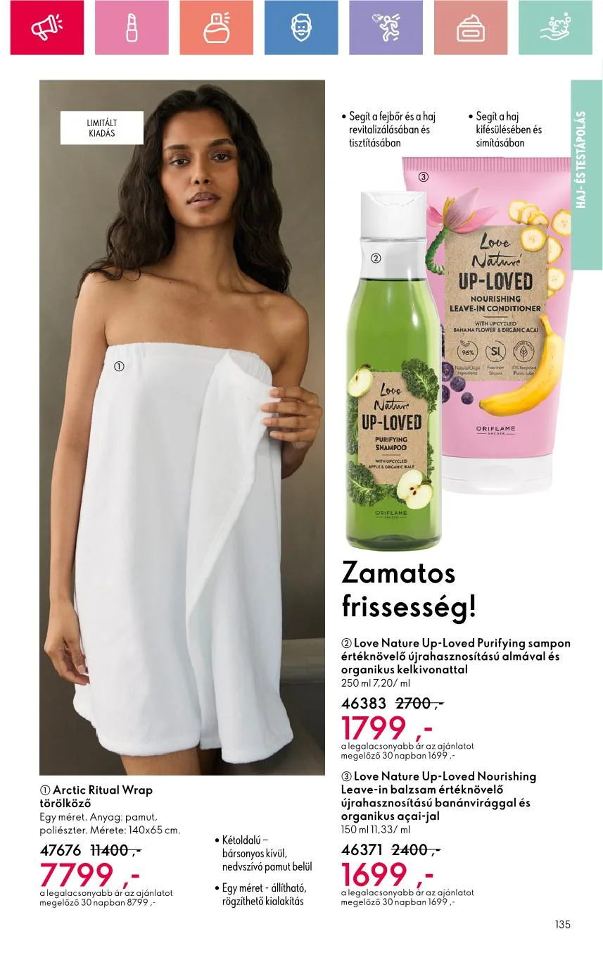 Oriflame akciós újság 07.27–08.16 – 41. oldal