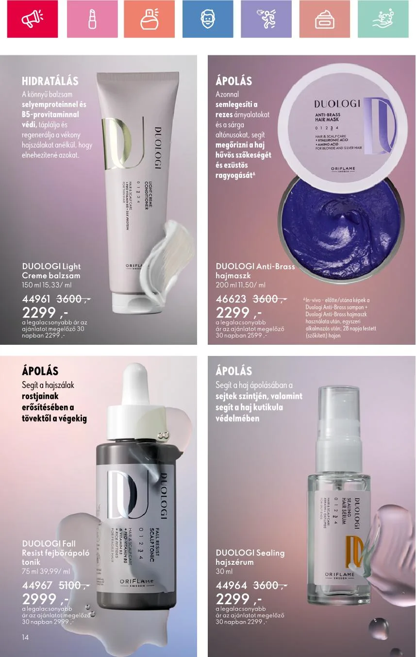 Oriflame akciós újság 07.27–08.16 – 46. oldal