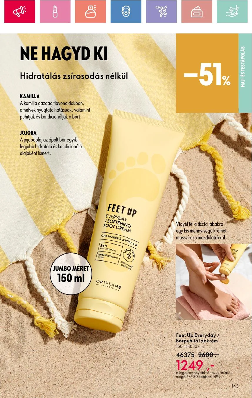 Oriflame akciós újság 07.27–08.16 – 50. oldal