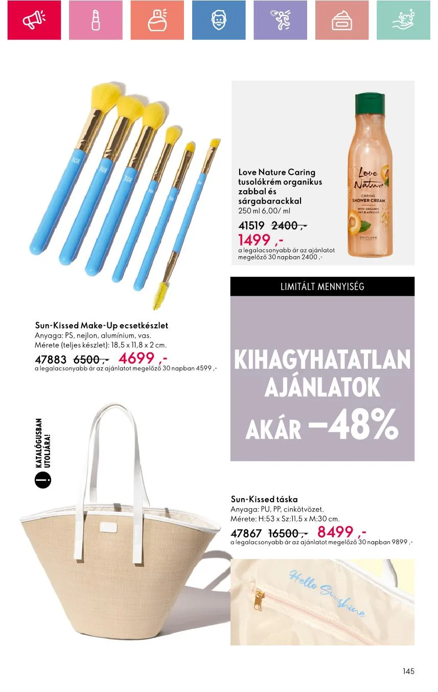 Oriflame akciós újság 07.27–08.16 – 52. oldal