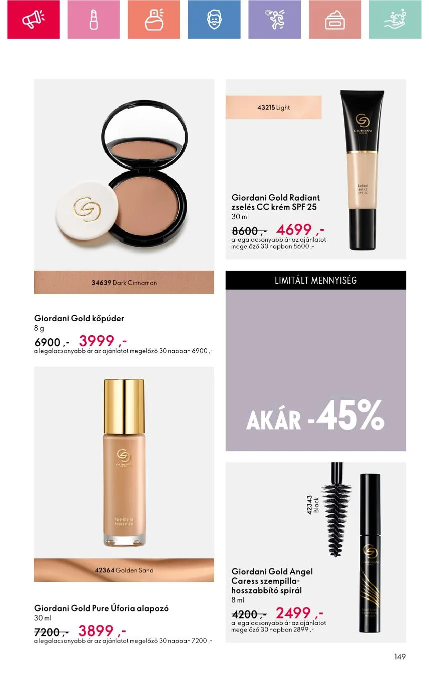 Oriflame akciós újság 07.27–08.16 – 56. oldal