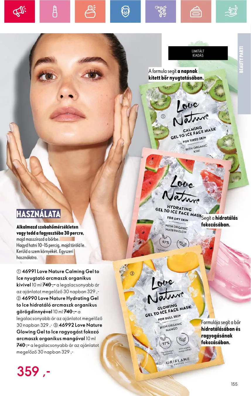 Oriflame akciós újság 07.27–08.16 – 63. oldal