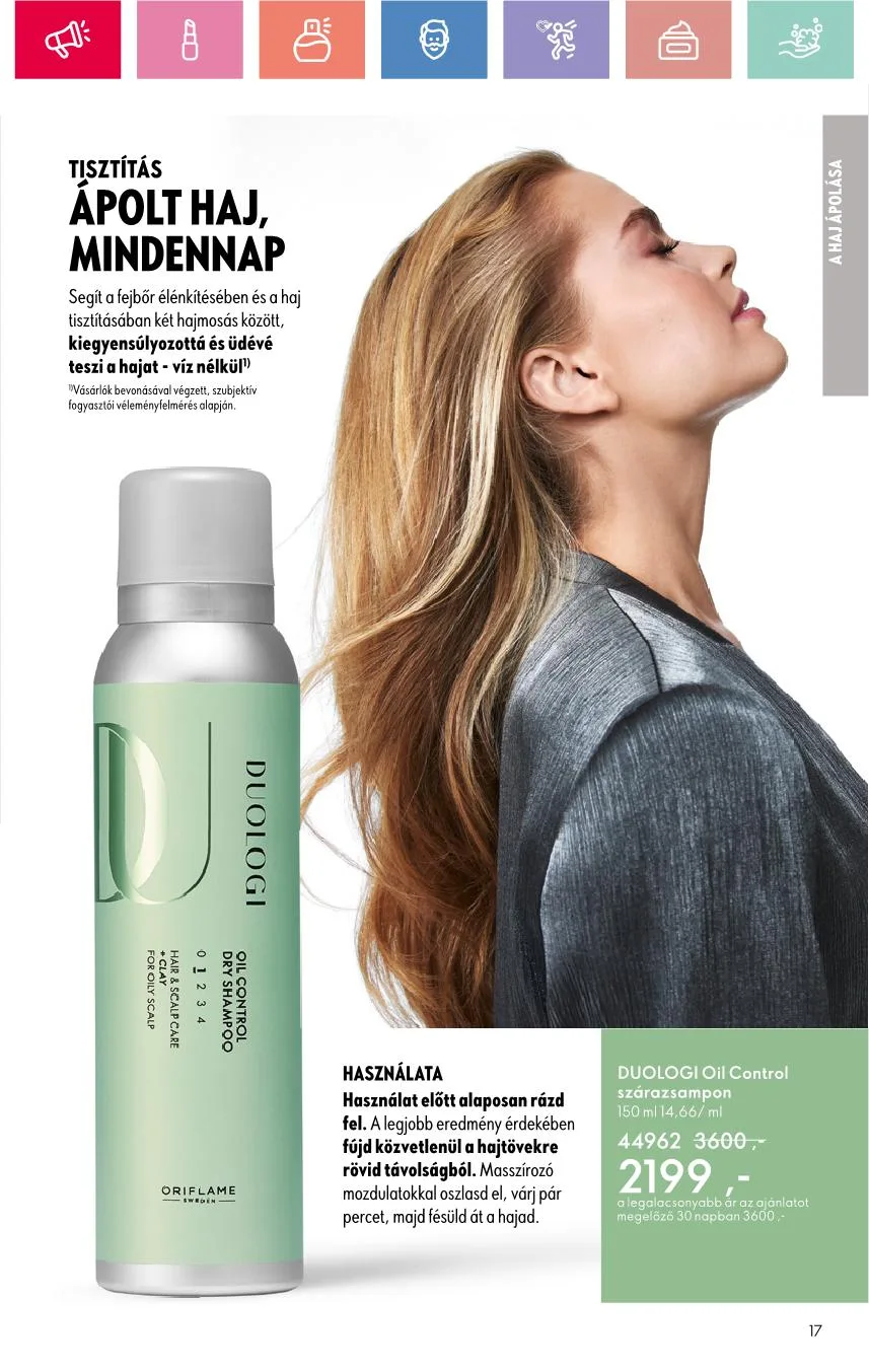 Oriflame akciós újság 07.27–08.16 – 74. oldal