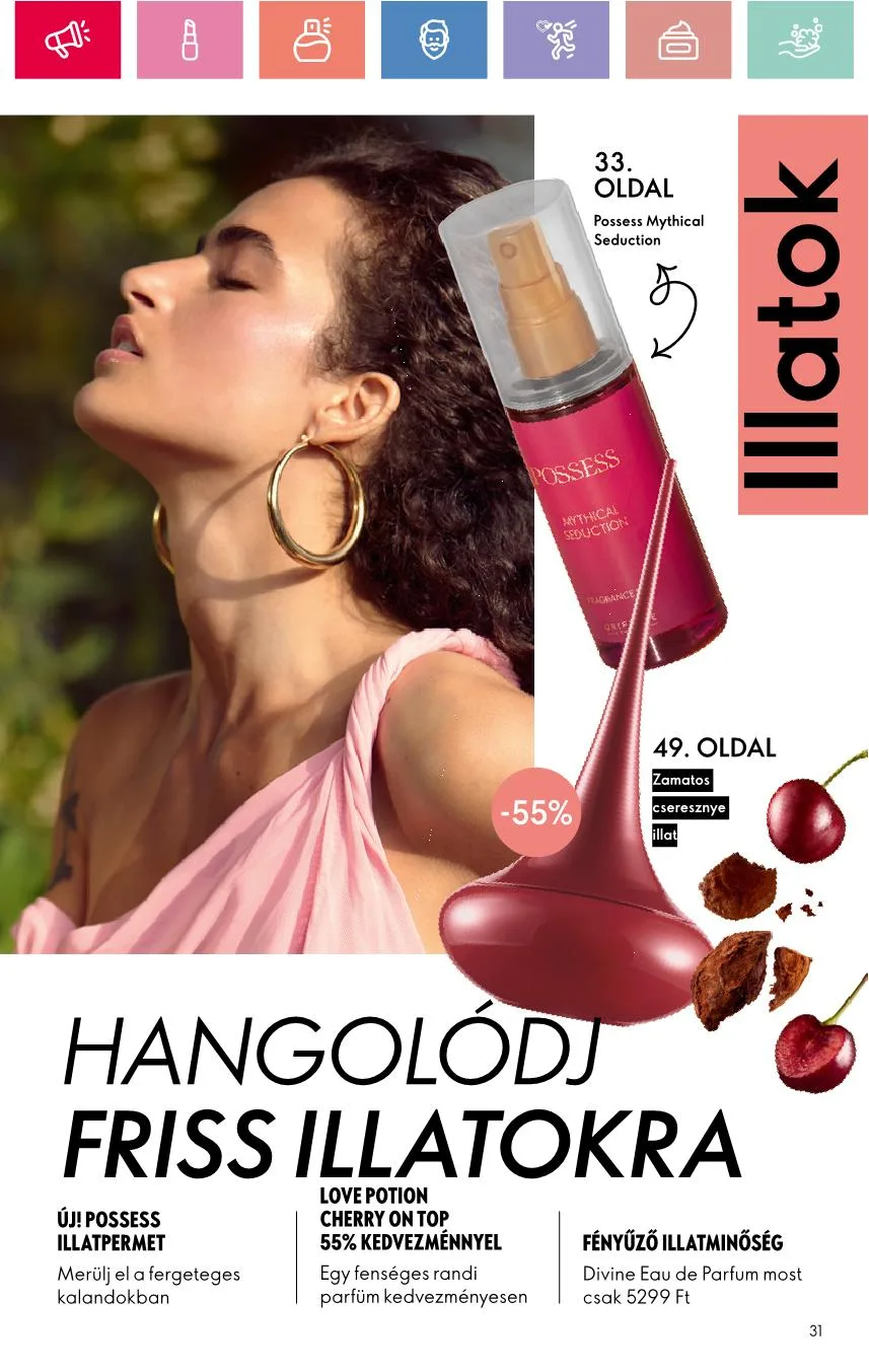 Oriflame akciós újság 07.27–08.16 – 90. oldal