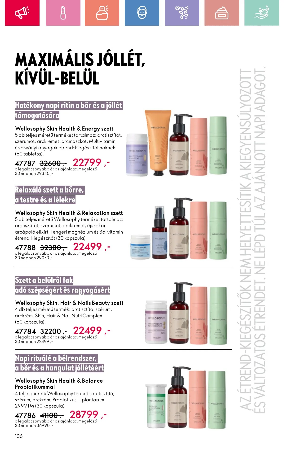 Oriflame akciós újság 08.17–09.06 – 106. oldal